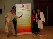 Ms. R. Gutman  Celebrating the successful presentation of the Symposium with Prof. Kangron, Prof. Pederiva, Prof. Abdullin (29th World Conference of ISME, Beijing, 2010)