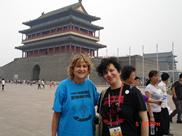 Rozalina Gutman with Prof. Crystal Olson, after presentation @Int'l Symposium, Beijing, 2010, showing support for the message of Advocacy for Music Education from C.H.A.R.I.S.M.A. Foundation